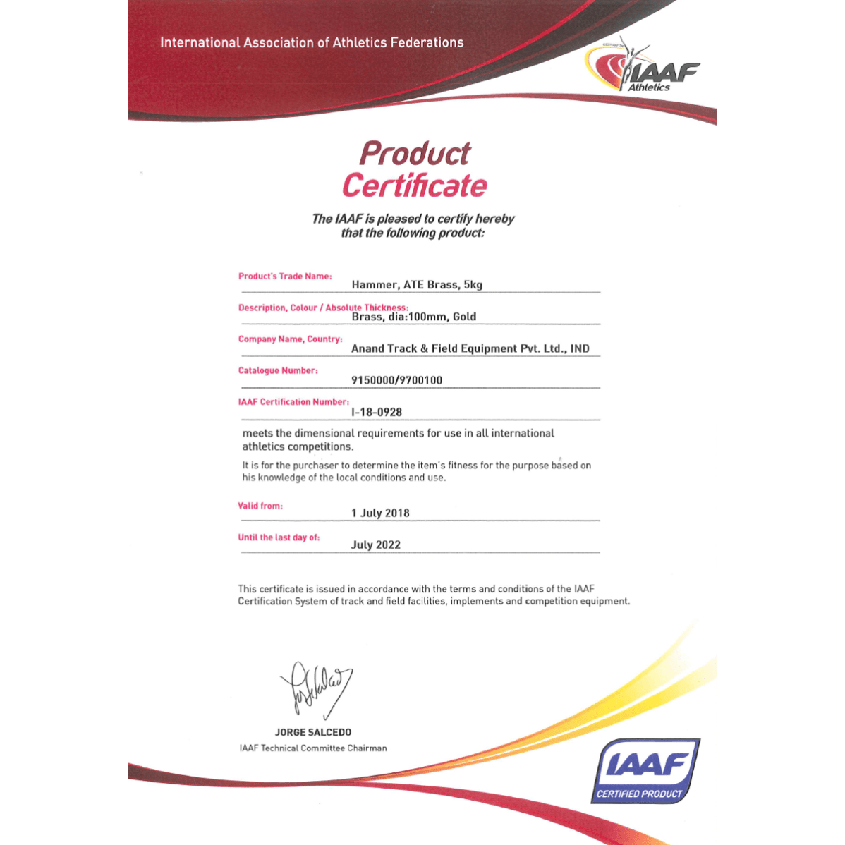 Gold Brass - ATEONLINESHOP