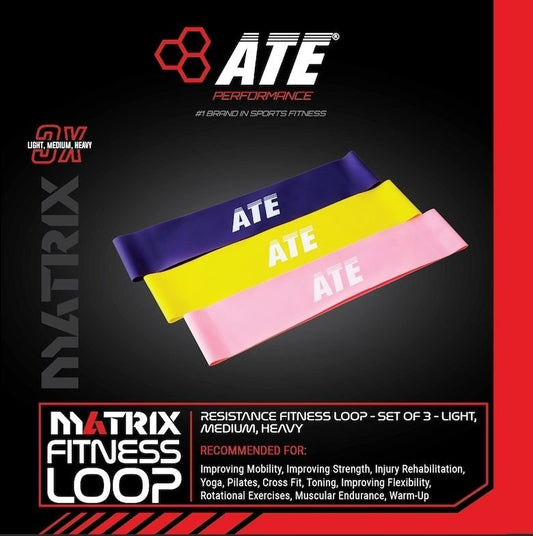 Resistance Loop (Set of 3) - ATE Matrix Fitness - ATEONLINESHOP